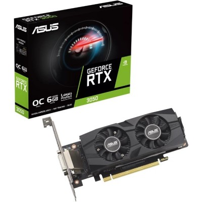 ASUS  RTX3050 6GB RTX3050-O6G-LP-BRK GDRR6 96BİT  OC HDMI EKRAN KARTI