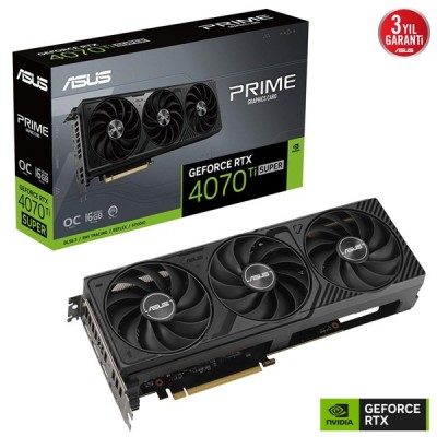 ASUS RTX4070TI SUPER 16GB PRIME RTX4070TIS-O16G GDDR6X 256bit HDMI DP PCIe 4.0