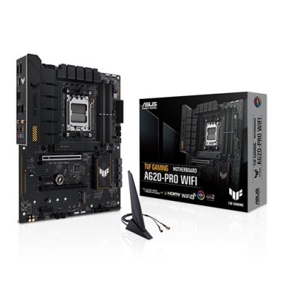 ASUS TUF GAMING A620-PRO WIFI-6 DDR5 HDMI-DP PCIE 4.0 AM5 ATX