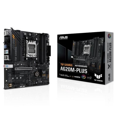 ASUS TUF GAMING A620M-PLUS DDR5 HDMI DP PCIe 16X v4.0 AM5 mATX