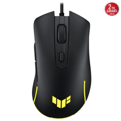 ASUS TUF Gaming M3 Gen II Aura Sync Rgb 8000 Dpı Sensor 60 Milyon Tıklama Ömrü 59 Gram Hafıf Tasarım Oyuncu Mouse