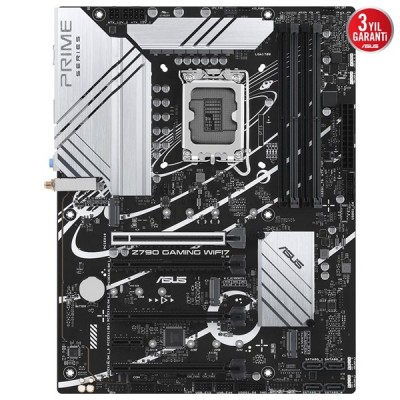 ASUS Z790 GAMING WIFI-7 DDR5 HDMI DP PCIE 4.0 1700p ATX