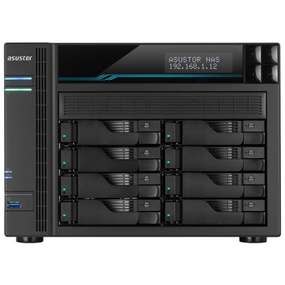 ASUSTOR AS6508T ATOM QC- 8 GB RAM- 8-diskli Nas Server (Disksiz)