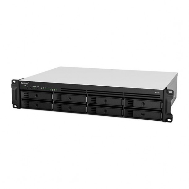 SYNOLOGY RS1221RP PLUS-RYZEN V1500B-4GB RAM-8-diskli Rack Nas Sunucu