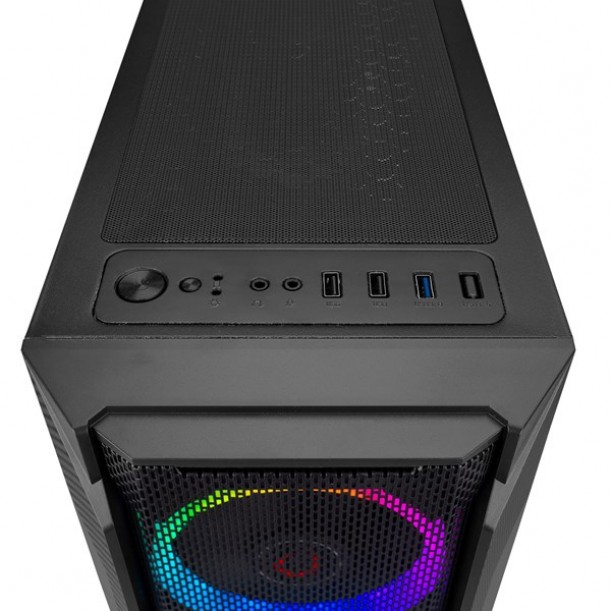 RAMPAGE FUSION 4-Fanlı Gaming Mid-Tower PC Kasası