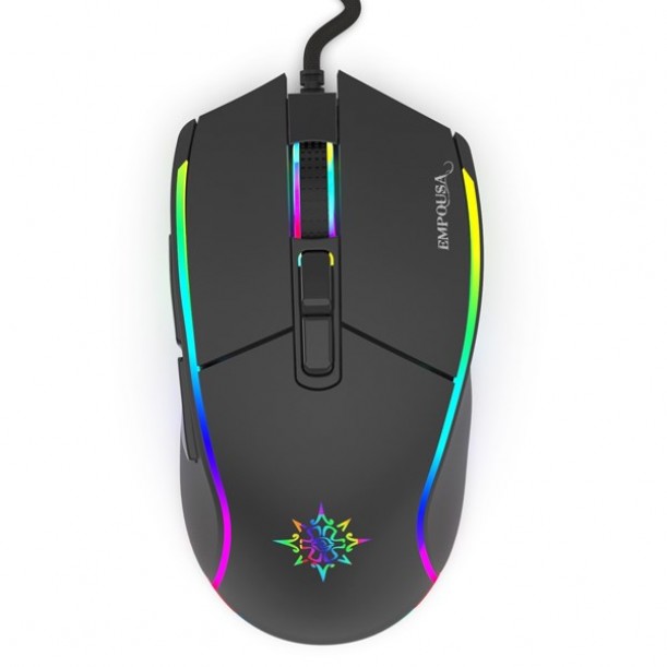 INCA IMG-GT16 USB RGB Led Aydınlatmalı 6400dpi Gaming Optic Siyah Mouse