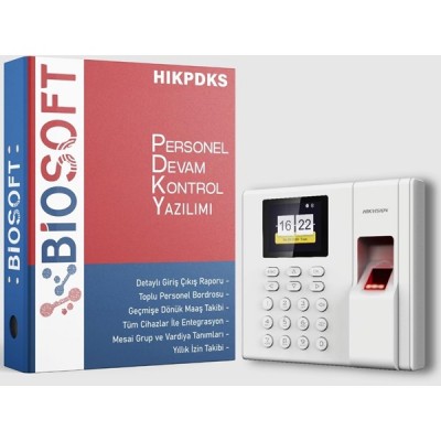 BİOSOFT MAAŞ BORDRO YAZILIMI HIKVISION PDKS