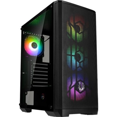 BITFENIX 600W 80+ BRONZE NOVA MESH SE TG NSE-300-KKGSK-RP4A Gaming Mid-Tower PC Kasası