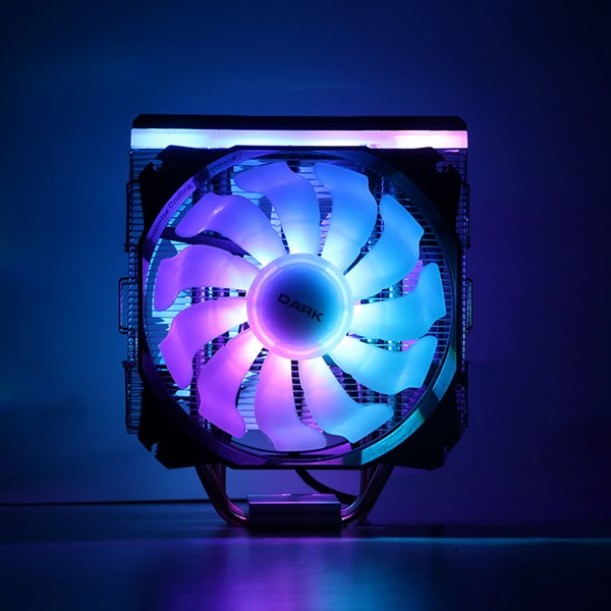 DARK FREEZER X129 DKCCX129 RGB Hava Soğutmalı AM5-1700p Dual Fan İşlemci Fanı