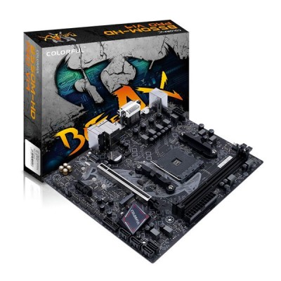 COLORFUL BATTLE-AX B550M-HD PRO V14 DDR4 HDMI DVI PCIe 16X v4.0 AM4 mATX