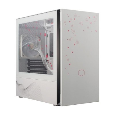 COOLERMASTER SILENCIO S400 TG SAKURA EDITION MCS-S400-WG5N-S00 GAMING MICRO-TOWER PC KASASI BEYAZ