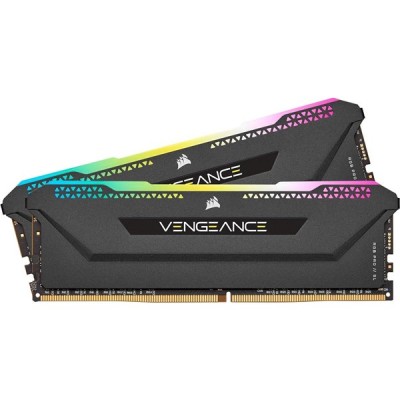 CORSAIR 16GB (2X 8GB) DDR4 3200MHZ CL16 RGB DUAL KIT PC RAM VENGEANCE PRO CMH16GX4M2Z3200C16