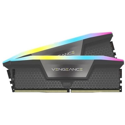 CORSAIR 32GB (2X 16GB) DDR5 6000MHZ CL36 RGB DUAL KIT PC RAM VENGEANCE RGB EXPO CMH32GX5M2E6000Z36