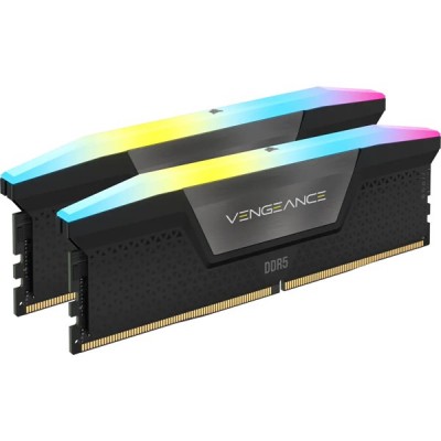 CORSAIR 32GB (2X 16GB) DDR5 7200MHZ CL34 RGB DUAL KIT PC RAM VENGEANCE RGB CMH32GX5M2X7200C34