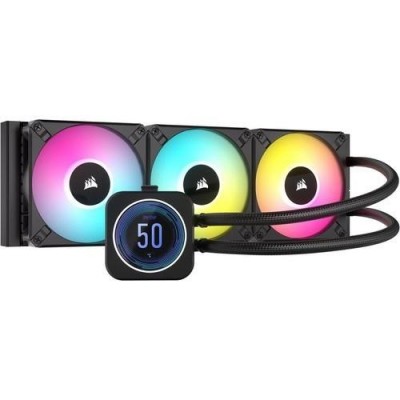 CORSAIR 360MM H150i Elite LCD XT CW-9060075-WW RGB SIVI SOĞUTMALI İŞLEMCİ FANI