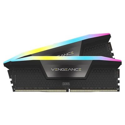 CORSAIR 48GB (2X 24GB) DDR5 6000MHZ CL30 RGB DUAL KIT PC RAM VENGEANCE CMH48GX5M2B6000C30