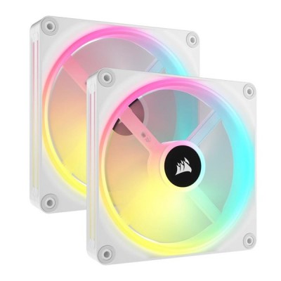 CORSAIR İCUE LINK QX140 RGB 140MM PWM FAN BEYAZ BAŞLANGIÇ ​​KİTİ