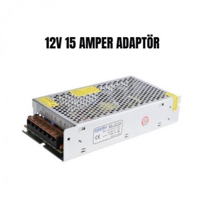 CORTEX 12v 15amper Metal CCTV Adaptör