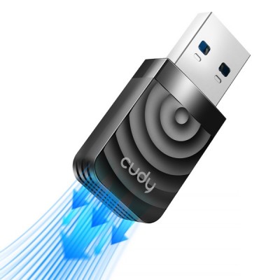 CUDY WU1300S AC1300 USB 3.0 Kablosuz Adaptör