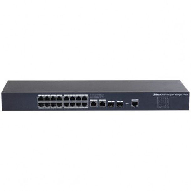 DAHUA 16port SG4020 GIGABIT 2-SFP YÖNETİLEBİLİR SWITCH