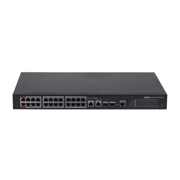 DAHUA 24-PORT 360W FULL POE PFS4226-24ET-360-V3 10/1000 2X-SFP YÖNETİLEBİLİR  POE SWITCH