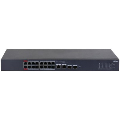 DAHUA 16port CS4218-16ET-135 10/100 2-SFP 135w Cloud PoE Switch