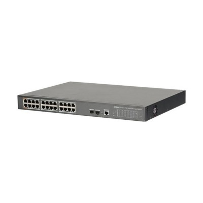 DAHUA 24port PFS4226-24GT-240 GIGABIT 2-SFP 240W FULL POE YÖNETİLEBİLİR SWITCH