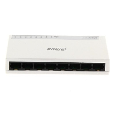 DAHUA 8port PFS3008-8ET-L 10/100 Yönetilemez Switch Masaüstü