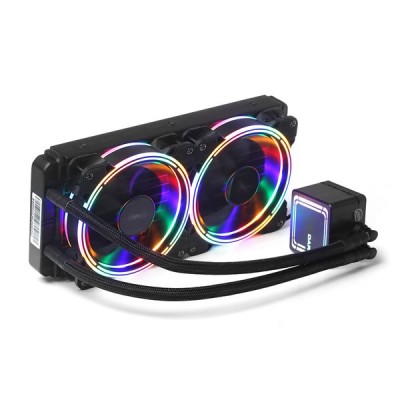 DARK 240MM AQUA FORCE W246 DKCCW246 RGB AM5-1700P SIVI SOĞUTMALI İŞLEMCİ FANI