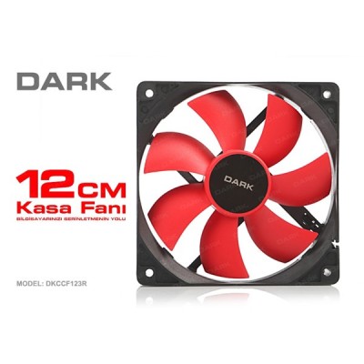 DARK DKCCF123R 3pin 120mm Kasa Fanı