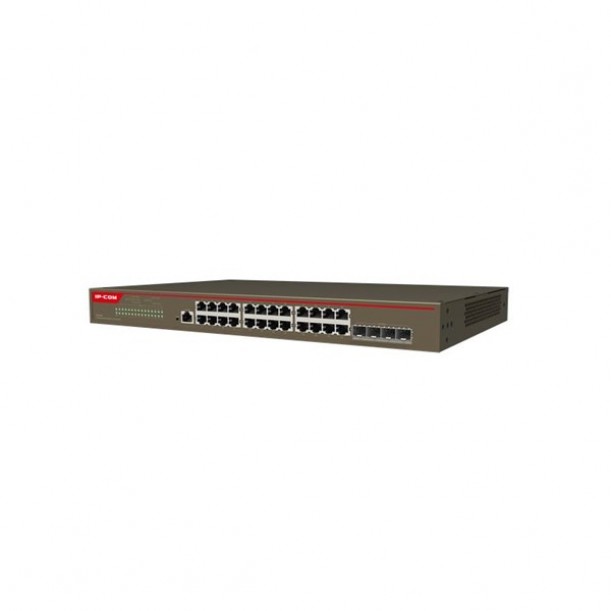 IP-COM 24port G5328X GIGABIT 4-10GBE SFP L3 YÖNETİLEBİLİR RACKMOUNT SWITCH