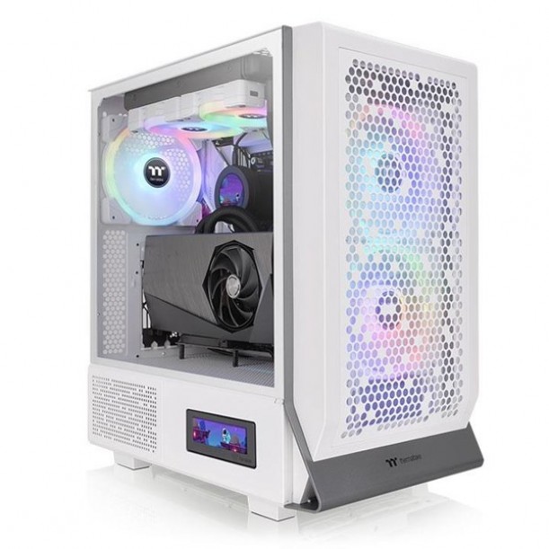 THERMALTAKE CERES 300 TG CA-1Y2-00M6WN-00 GAMING MID-TOWER PC KASASI BEYAZ