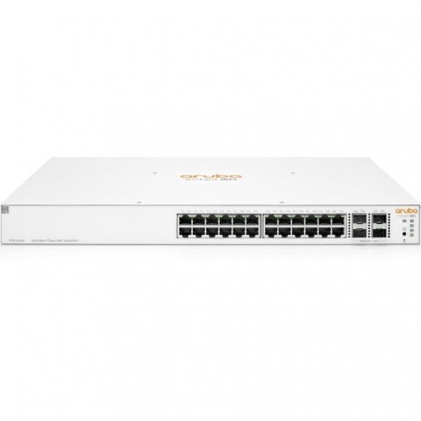 ARUBA 24port 370w FULL PoE Instant On 1930-24G JL684B GIGABIT 4XSFP+ Yönetilebilir Switch RackMount