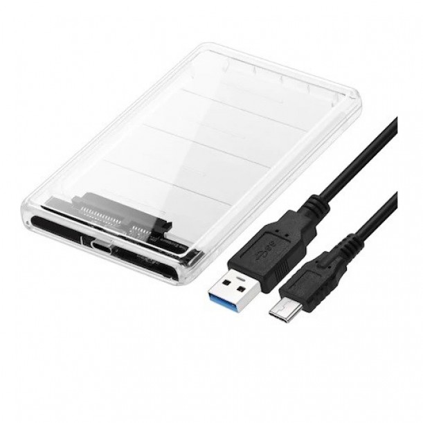 CODEGEN 2.5" USB 3.0 CDG-HDC-30TC Sata Harddisk Kutusu Şeffaf