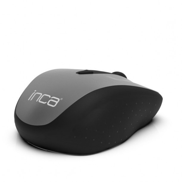 INCA IWM-213TG Kablosuz 1600dpi Optic Gümüş/Siyah Mouse