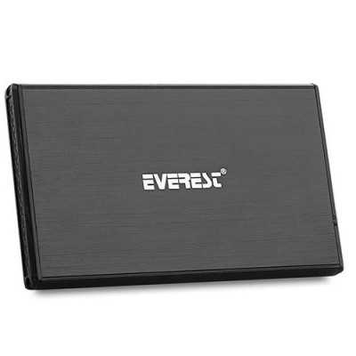 EVEREST 2.5" USB 3.0 HD3-257 Sata Harddisk Kutusu Siyah