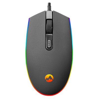 Everest SM-GX66 Usb Siyah Rainbow Aydınlatmalı Gaming Oyuncu Mouse