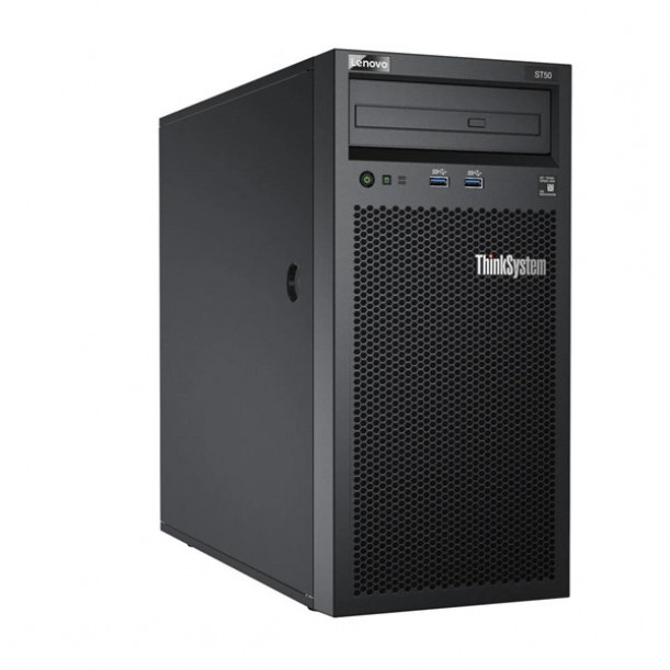 LENOVO ST50 7D8JA02YEA-V3 E-2324G 16gb 2x960gb SSD 500w 4U Tower Sunucu Win Ser Essential 2022 ROK