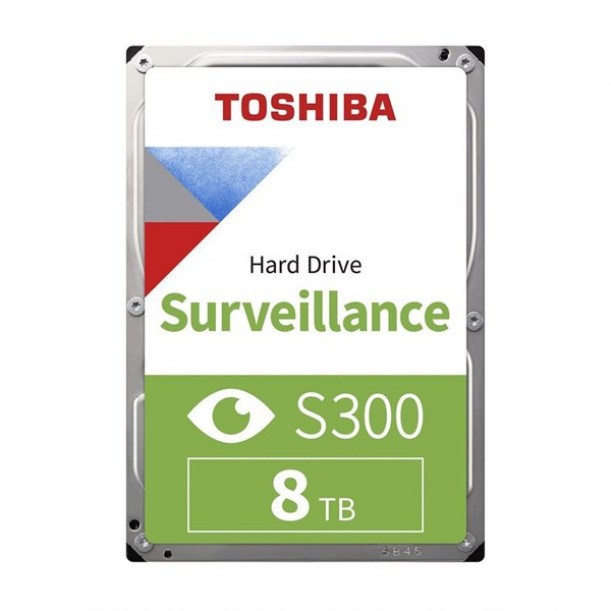 TOSHIBA 3.5" 8TB S300 PRO MD10ADA800V 7200 RPM 256MB SATA-3 Güvenlik Diski