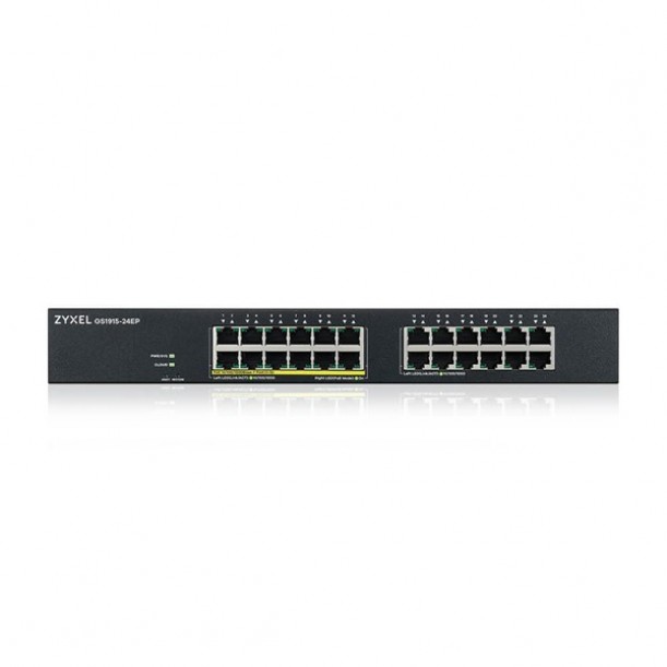 ZyXEL 24port 12port PoE 130W GS1915-24EP GIGABIT Yönetilebilir Switch