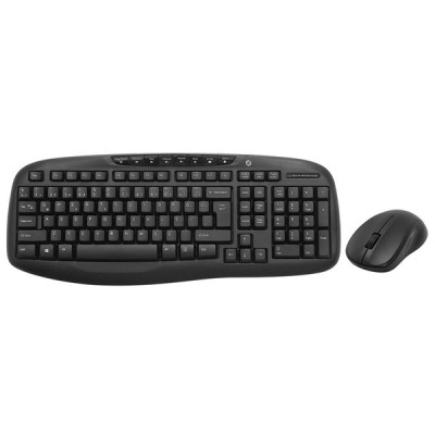 FRISBY FK-4830WQ Kablosuz Q Trk Optic Mouse Siyah Multimedya Klavye - Mouse Set