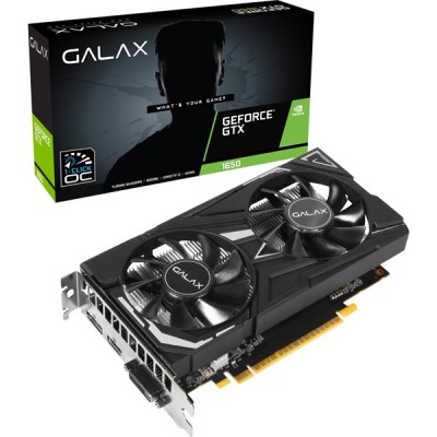 GALAX GTX1650 4GB 1 CLICK OC GLX65SQL8DS93E1 GDDR5 128bit HDMI DP PCIe 16X v3.0