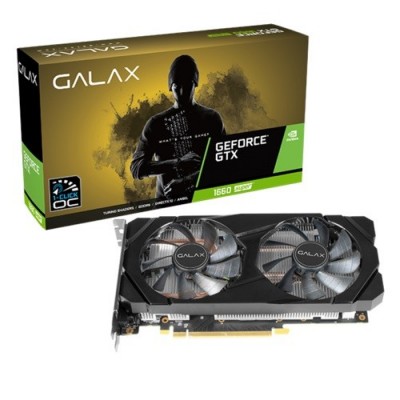 GALAX GTX1660 SUPER 6GB EX-1 CLICK OC 60SRL7DSY91S GDDR6 192bit HDMI DP PCIe 16X v4.0