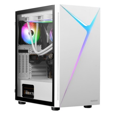 GAMDIAS 500W ARGUS E4 ELITE WH GAMING MID-TOWER PC KASASI BEYAZ