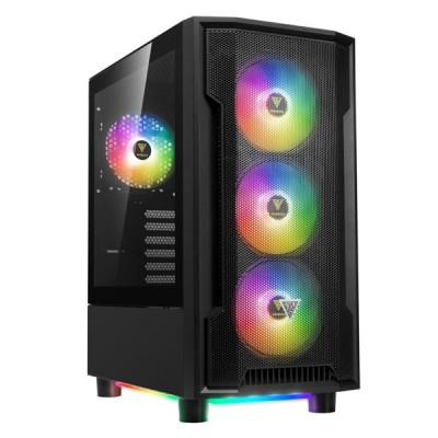 GAMDIAS 750W 80  BRONZE ATHENA M6 LITE Gaming Mid-Tower PC Kasası