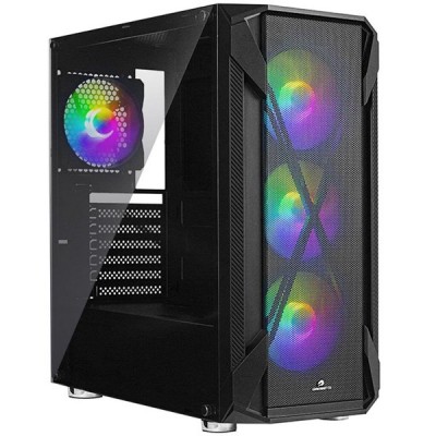 GAMEBOOSTER 650W 80+ BRONZE GB-GH018BB GAMING MID-TOWER PC KASASI