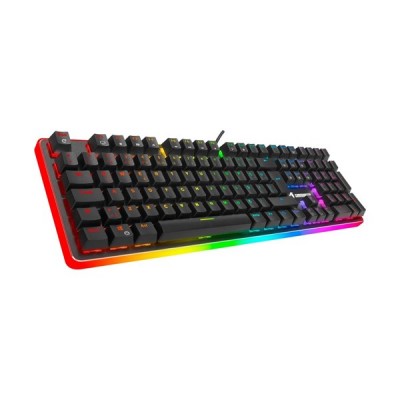 GameBooster G918 Fire Storm RGB Blue Switch Mekanik Siyah Oyun Klavyesi