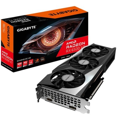 GIGABYTE 4GB RX6500XT GAMING OC GV-R65XTGAMING OC-4GD HDMI-DP PCIE 4.0