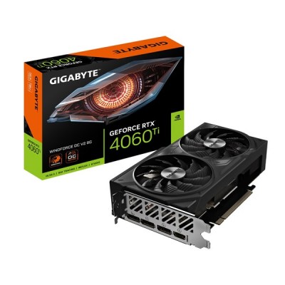 GIGABYTE 8GB RTX4060TI GV-N406TWF2OCV2-8GD GDDR6 HDMI-DP PCIE 4.0