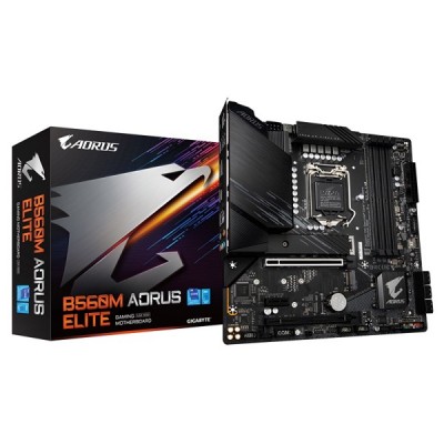 GIGABYTE B560M AORUS ELITE DDR4 M2 PCIe NVME HDMI DP PCIe 16X v4.0 1200p v2 mATX